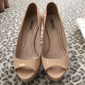 Miu Miu tan heels